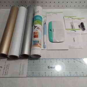 Lot of Cricut HTV, Blades & Accessories - All New